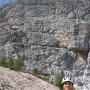 Vincenzo invece cerca di assimilare i colori dell'paesaggio.